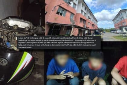 Baru Tingkatan 1 Dah Pandai Buat Banyak Jenayah, 3 Sekawan Berjaya Ditangkap Di Samarindah