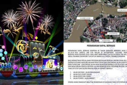 Beberapa Jalan Ditutup, Dilencongkan Sempena Perarakan Kapal Berhias Sabtu Ini