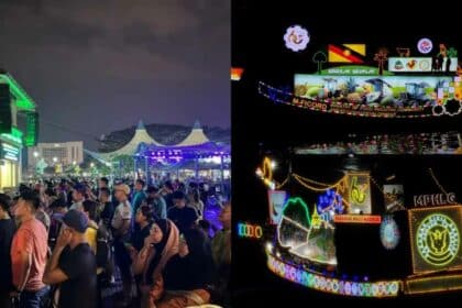 'Comeback' Selepas 10 Tahun, Ribuan Pengunjung Banjiri Tebingan Kuching Demi Raptai Kapal Berhias