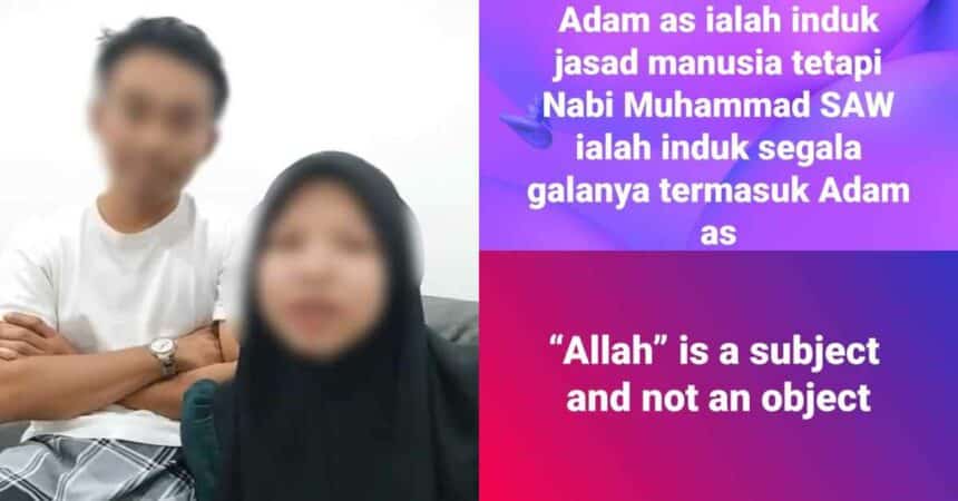 Dakwa Nabi Muhammad Adalah Allah, Suami Isteri Sokong Ajaran 'Si Hulk' Buat Netizen Risau