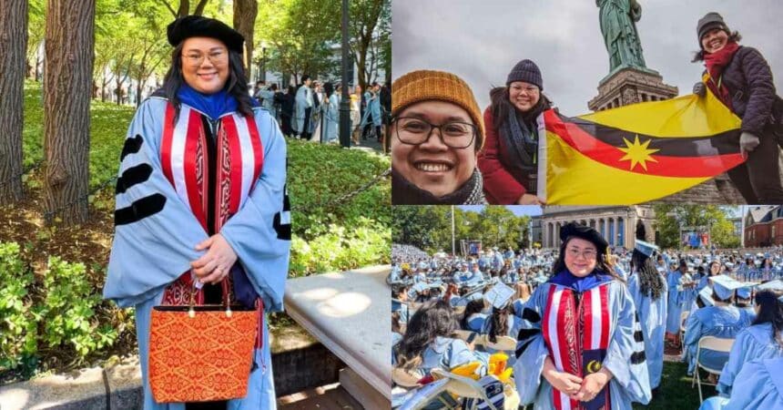 Dari Sri Aman Ke Kota New York, Dr Felicia Genie Anak Iban Pertama Raih PhD Dari Universiti Berprestij