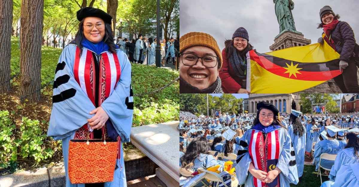 Dari Sri Aman Ke Kota New York, Dr Felicia Genie Anak Iban Pertama Raih PhD Dari Universiti Berprestij