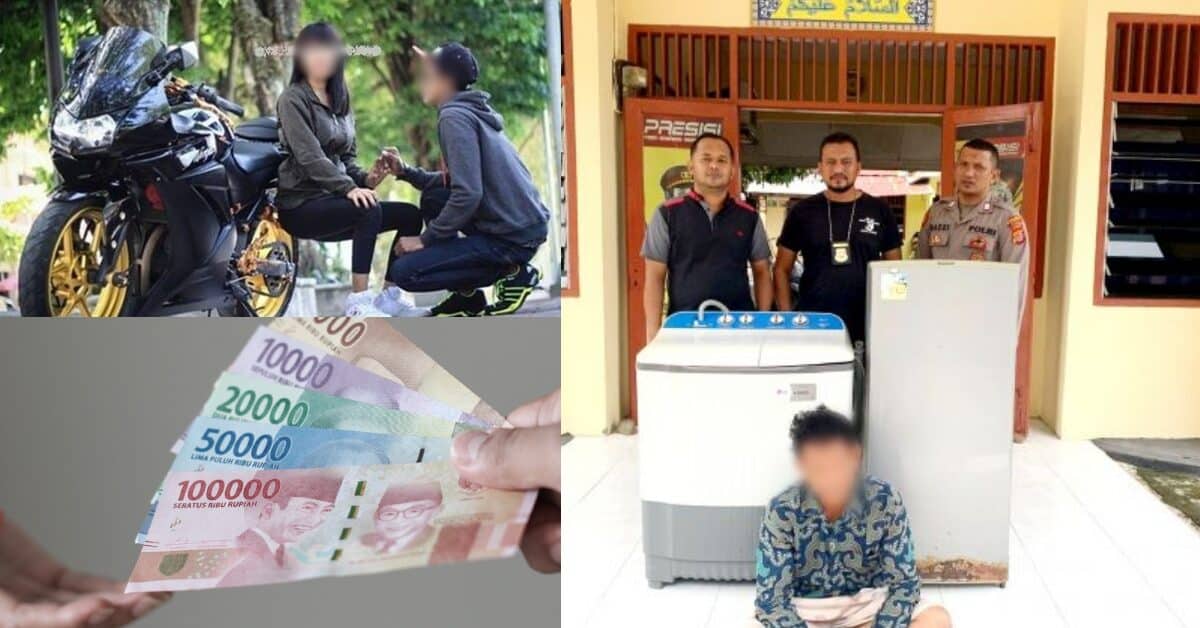 Demi Bayarkan Ansuran Motosikal Milik Kekasih, Lelaki Ini Sanggup Curi Mesin Basuh Dan Peti Sejuk