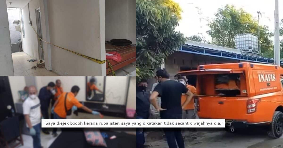 Ejek Muka Isteri Hodoh, Skandal Dijerut Dengan Kabel Televisyen Hingga Meninggal