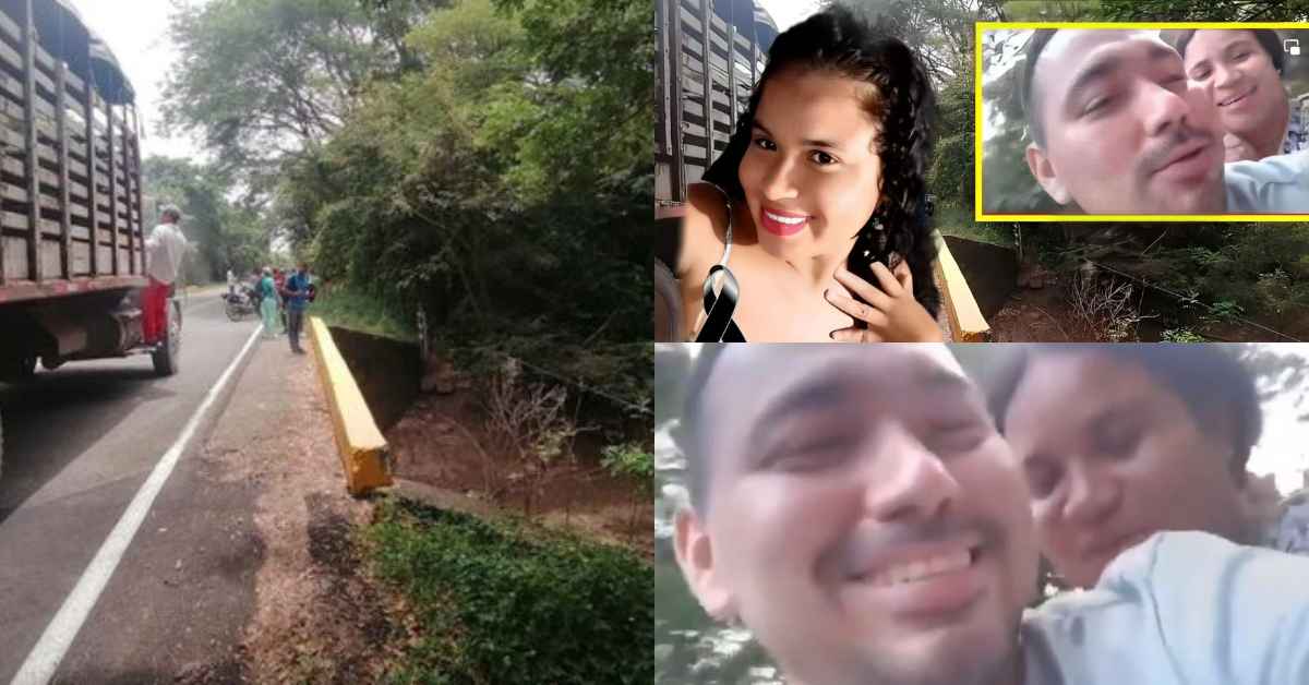 Hilang Kawalan Ketika Berkucupan, Pasangan Maut Motosikal Masuk Semak