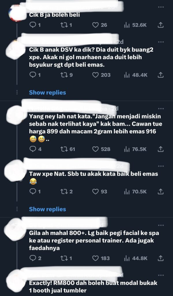 Individu Nasihat Jangan Beli Tumblr Starbucks X Blackpink