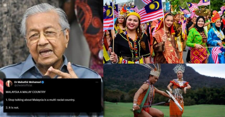 'Malaysia Adalah Negara Melayu'- Dr Mahathir, Hantaran Beliau Undang Pelbagai Reaksi Netizen