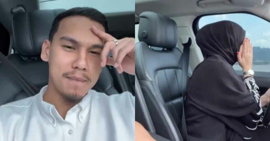 Padah Rekod Video Tak Pakai 'Seat Belt', Netizen Seru PDRM Ambil Tindakan Buat MK Dan Isteri