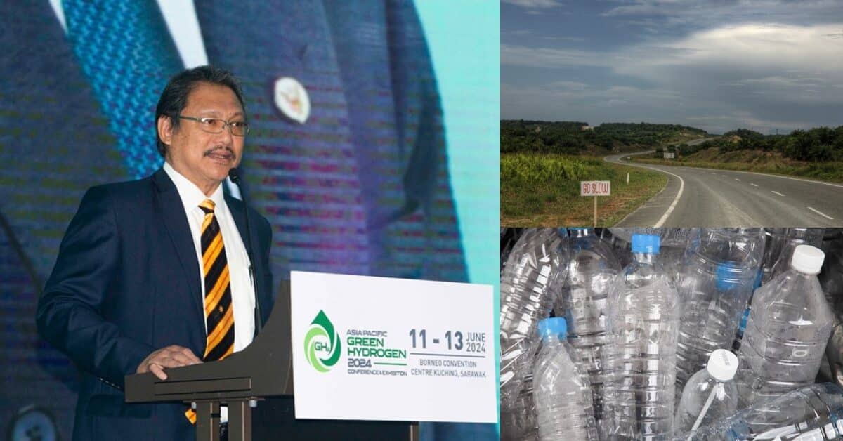 Pembinaan Jalan Guna Bahan Terpakai Plastik Dan Serbuk Getah Pertama Di Bintulu-Miri
