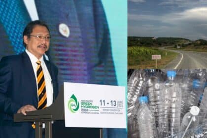 Pembinaan Jalan Guna Bahan Terpakai Plastik Dan Serbuk Getah Pertama Di Bintulu-Miri