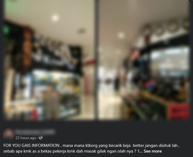 Dakwa Kedai Di Pusat Beli Belah Samarahan Tidak Bayar Gaji Pekerja, Rupanya Ramai Luah Perkara Sama