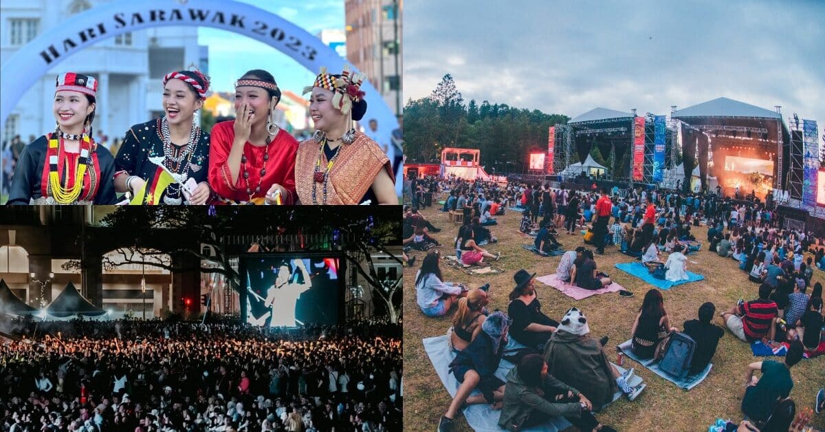 Sekitar 50K Warga Banjiri Konsert, Netizen Pula Cadangkan Sarawak Untuk Jadi Host Event Besar Seperti Di KL