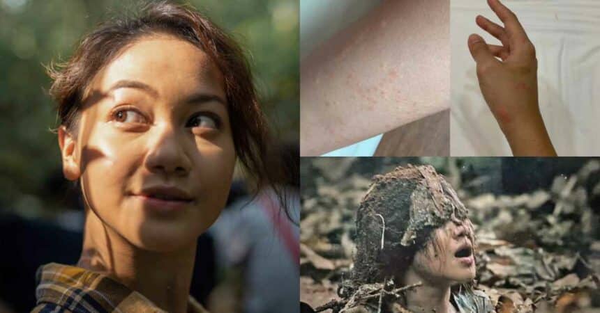Shooting Dalam Hutan Sarawak, Daiyan Trisha Puas Pegang Watak Dalam Sumpahan Jerunei Walau 'Tersiksa'
