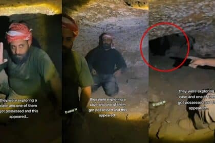 Teroka Gua Bertukar Seram, Mata Lelaki Terbeliak Setelah Muncul Entiti Hitam Berwajah Bengis