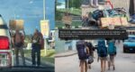 Travel Tanpa Bawa Wang, Dua Warga Rusia Di Bintulu 'Mengemis' Di Bintulu Ini Dikecam Netizen