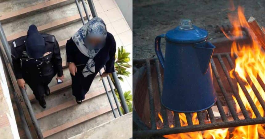 Wanita Dari Kuching Mengaku Tidak Bersalah Selepas Simbah Suami Kopi Panas