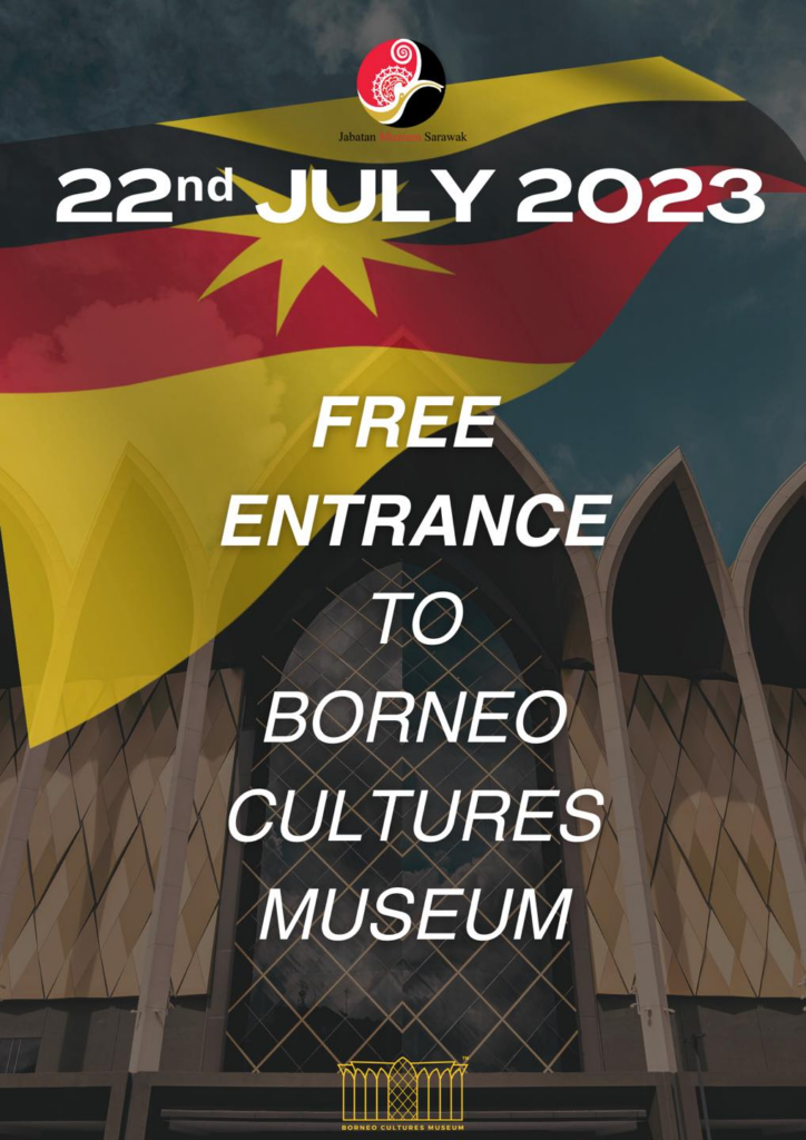 Sempena Hari Sarawak, Borneo Cultures Museum Tawar Tiket Masuk Percuma Buat Semua