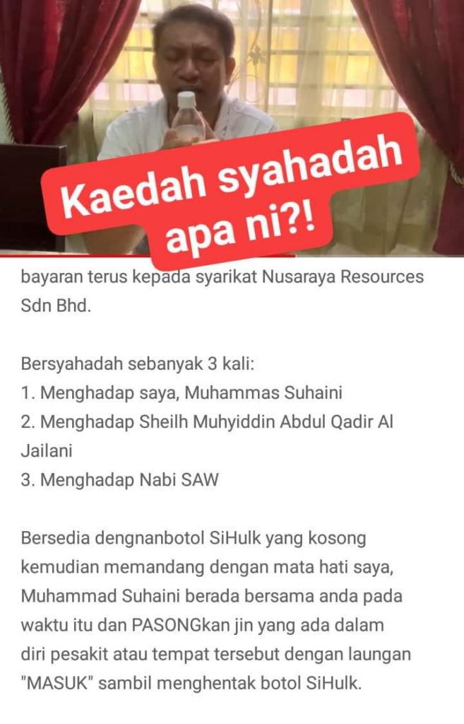 Dakwa Nabi Muhammad Adalah Allah, Suami Isteri Sokong Ajaran 'Si Hulk' Buat Netizen Risau