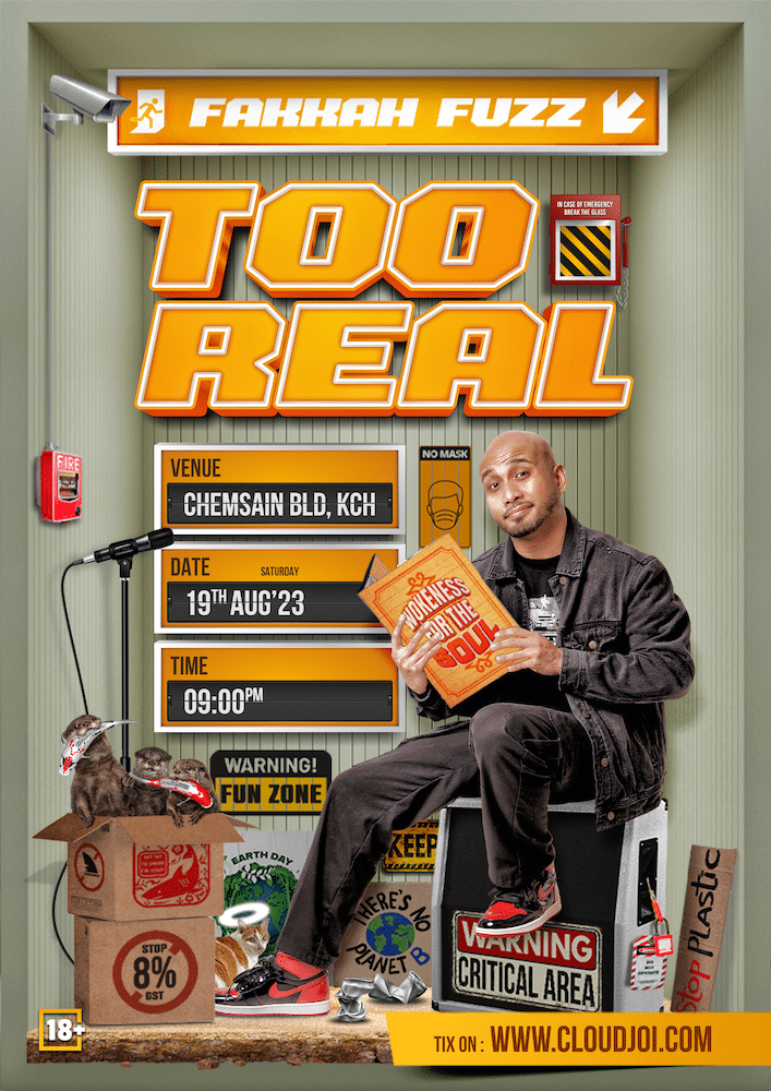 Siri Stand-Up Comedy Popular Netflix, 'TOO REAL' Bakal Beraksi Di Kuching 19 Ogos Ini