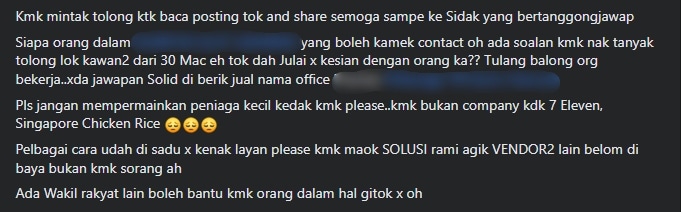 5 Bulan Kena Sidai, Individu Ini Luah Tiada 'Payment' Dari Acara Terbesar Sarawak