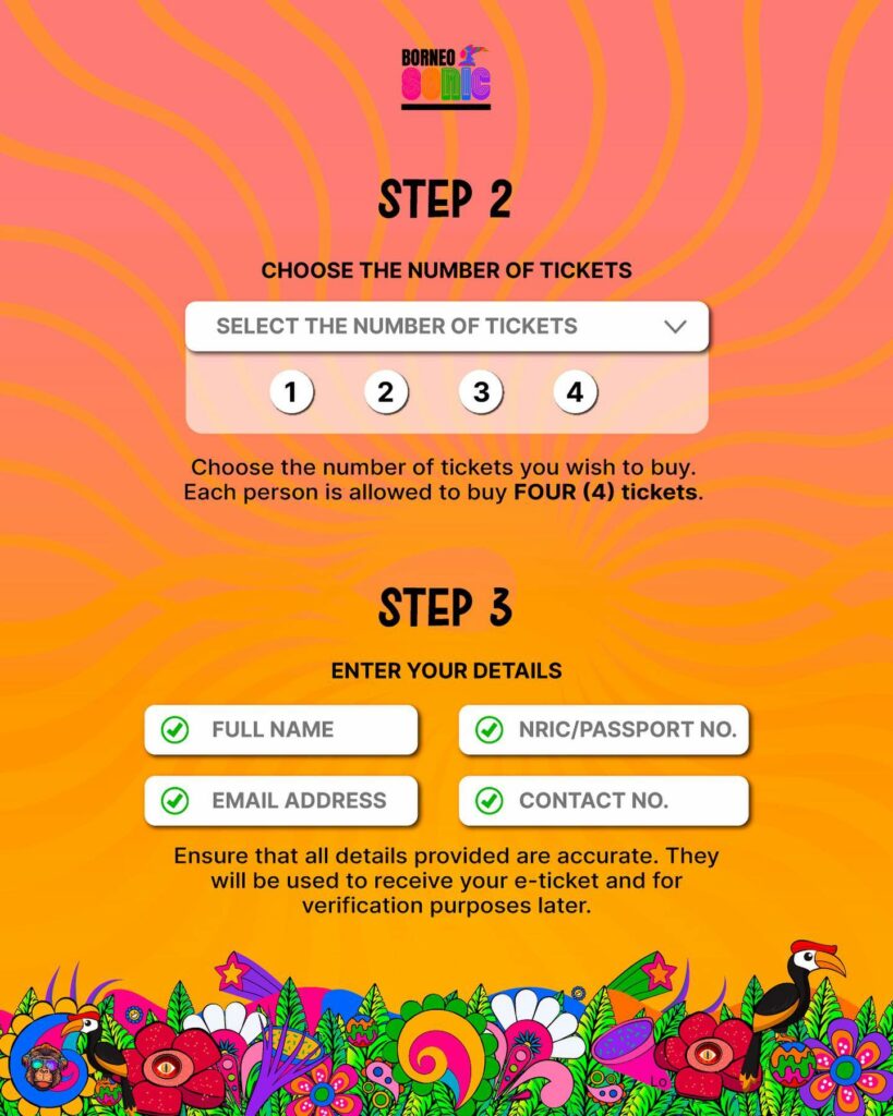 Bakal Dibuka Mulai Esok, Ini Adalah Panduan Untuk Beli Tiket Borneo Sonic Festival
