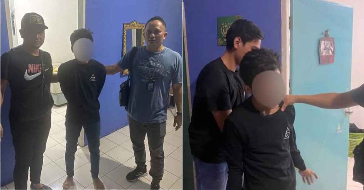 Berang 'Dibebel' Gara-Gara Hisap Dadah, Suami Direman Belasah Isteri Di Kuching