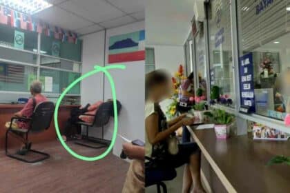 Berjam Menunggu, Tular Foto Individu Tertidur Di Kaunter Kerajaan Raih Perhatian Netizen