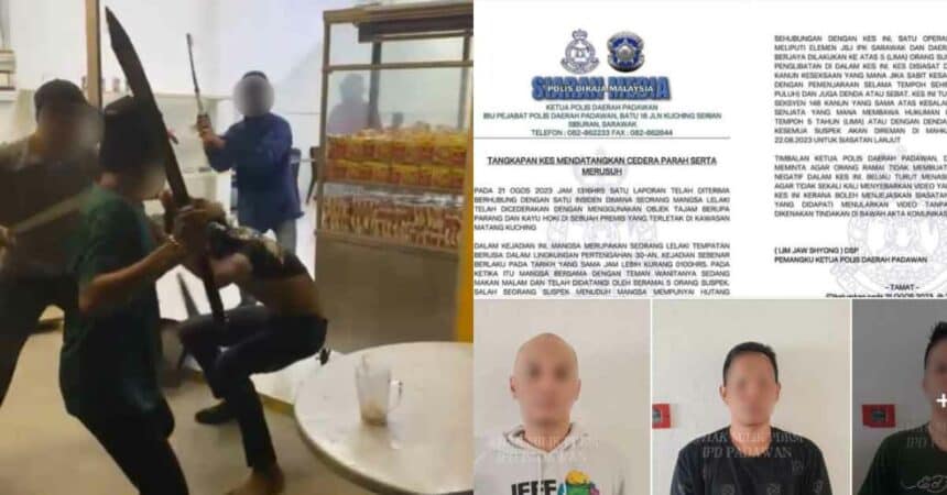 Gara-Gara Nafi Berhutang, Lelaki Parah Ditetak Lima Individu Di Jalan Palma Matang