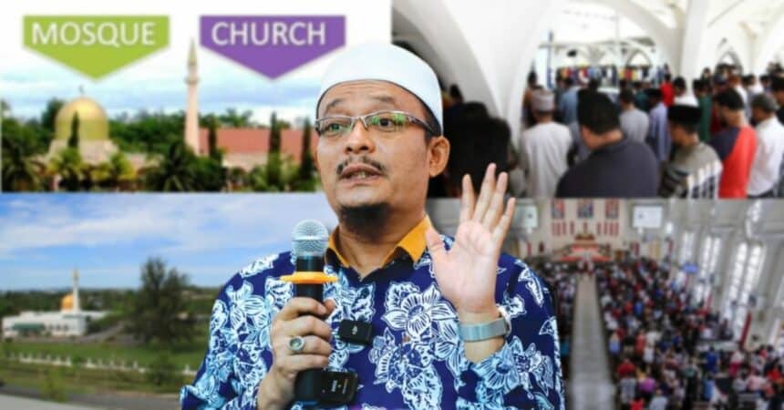 Gereja Siap Buka Pagar Untuk Muslim Parking Ke Masjid, Ustaz Kazim Elias Puji Keharmonian Sabah Sarawak
