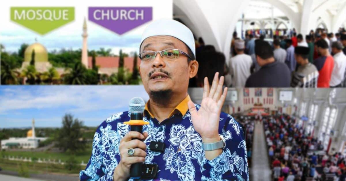 Gereja Siap Buka Pagar Untuk Muslim Parking Ke Masjid, Ustaz Kazim Elias Puji Keharmonian Sabah Sarawak