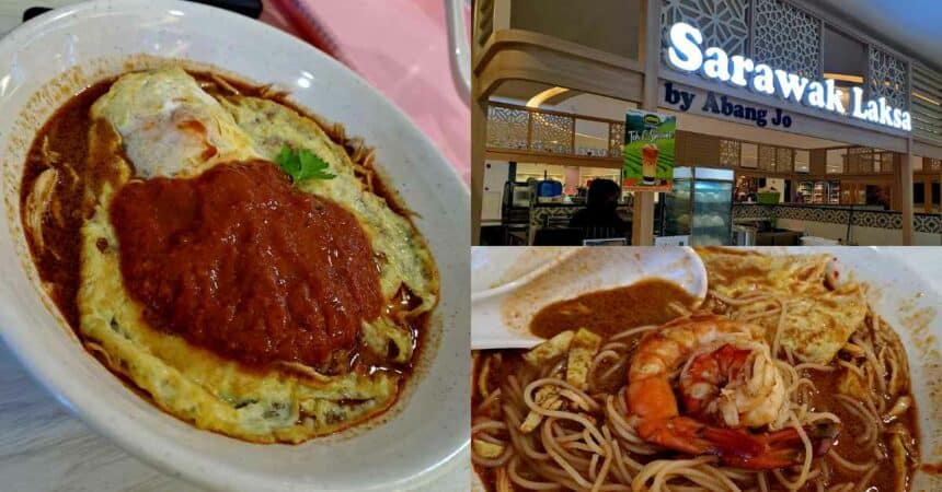 Guna Nama Abang Jo Sebagai 'Marketing', Ini Penjelasan Dari Pemilik Gerai Laksa Sarawak