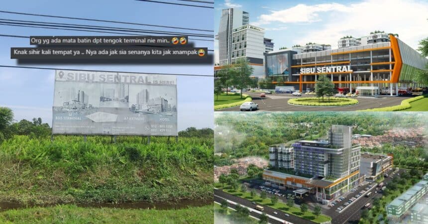 'Hanya Orang Tertentu Je Yang Nampak', Projek Pembangunan Sibu Sentral Jadi Persoalan Netizen