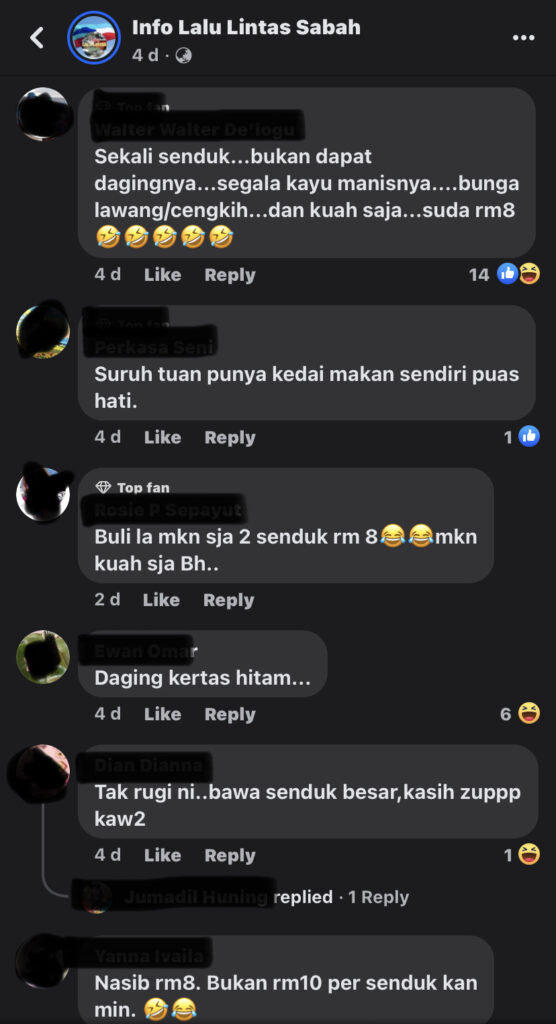 Daging Black Pepper Satu Senduk RM8, Buat Netizen Panas Hati