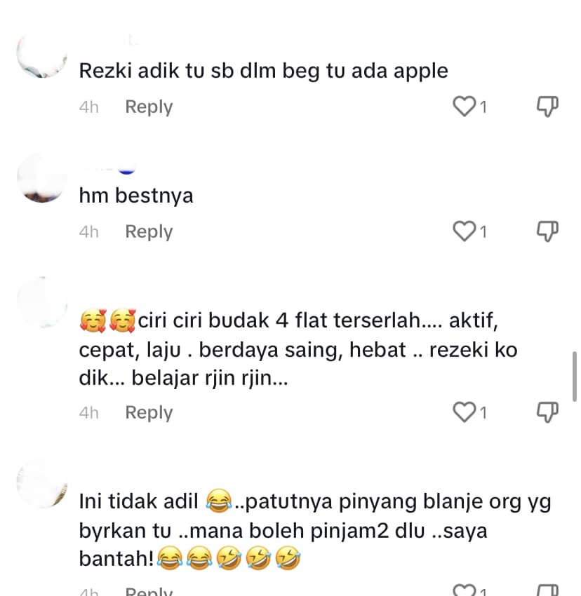 Pelajar Sarawak Bertuah Dapat Ipad Dari Pinn Yang, Netizen Pula Komen Tak Puas Hati