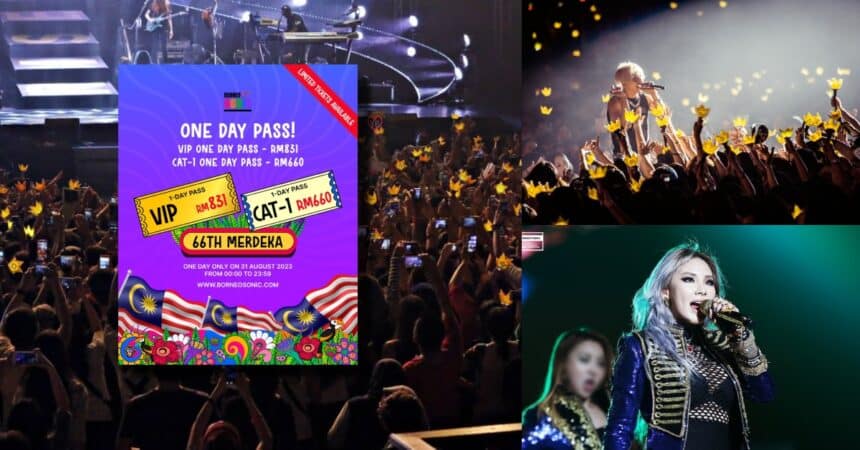 Konsert Artis Jemputan K-pop Pertama Di Sarawak, Borneo Sonic Kini Tawarkan Tiket '1-Day Pass'