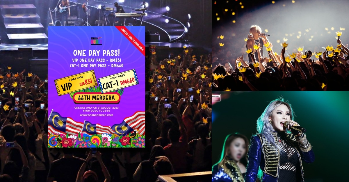 Konsert Artis Jemputan K-pop Pertama Di Sarawak, Borneo Sonic Kini Tawarkan Tiket '1-Day Pass'