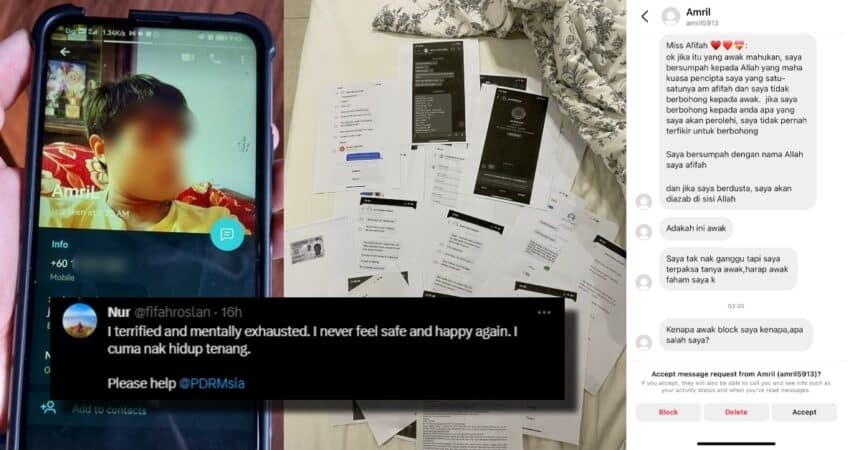 Lagi Kes Stalker Psiko, Wanita Ini Dedah Dirinya Diganggu Bekas Pekerjanya Sendiri Lebih Setahun
