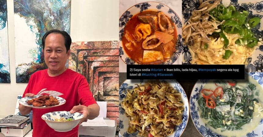 Masakan Madani Dapat Perhatian Netizen, Ahmad Maslan 'Promote' Resepi Tempoyak Segera Ala Kuching Sarawak