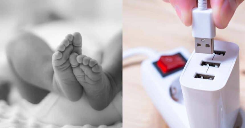 Padah Lupa Matikan 'Charger', Bayi Lapan Bulan Maut Lepas Kunyah Wayar Pengecas Telefon Bimbit