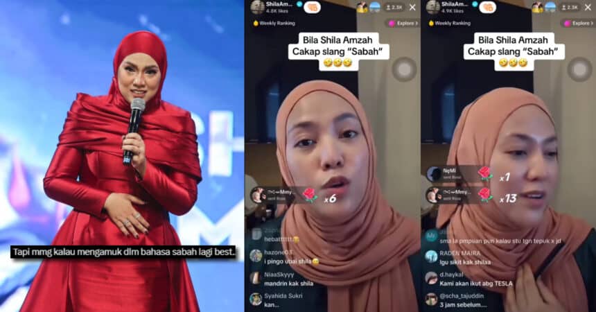 Punya Lancar Dia Cakap, Slang Sabah Shila Amzah Kena 'Approved' Netizen Sabahan