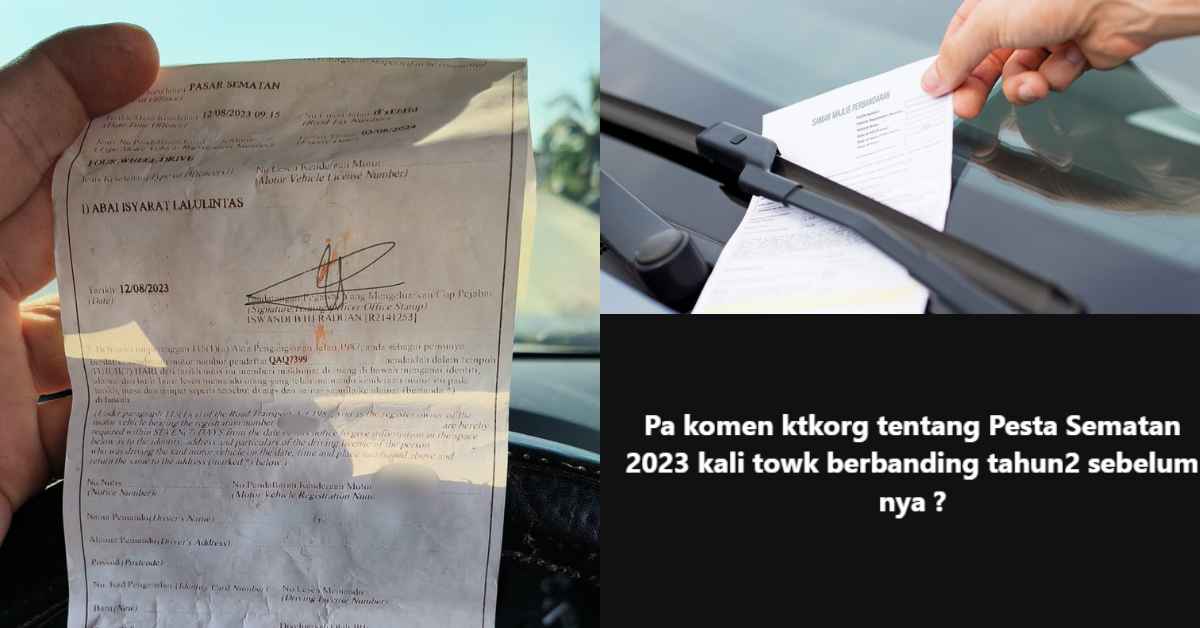Suka Bertukar Duka, Netizen Kecewa Pesta Sematan Jadi Pesta Saman