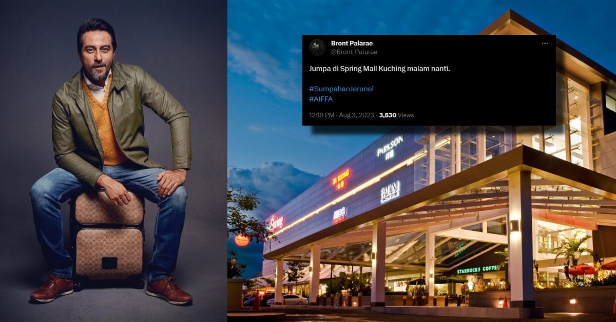 Tayangan Sumpahan Jerunei, Boleh Jumpa Bront Palarae Di The Spring Mall Kuching Malam Ini