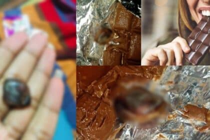 Tengah Syok Makan, Individu Terkejut Jumpa Ibu Jari Manusia Dalam Bar Coklat