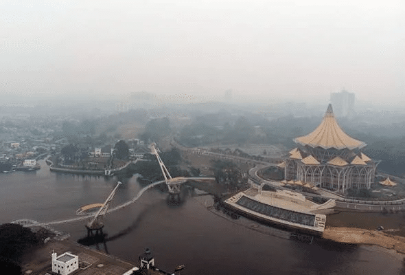 Kuching Catat Indeks Pencemaran Udara Paling Tinggi Di Sarawak