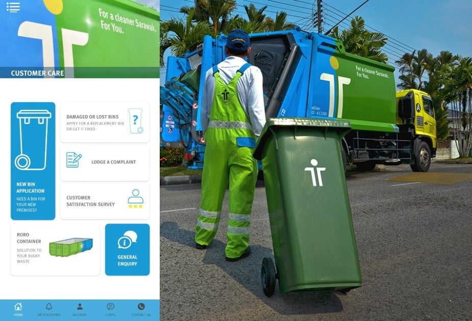 Wanita Ini Kongsi Cara Tukar Tong Sampah Rosak Secara Percuma Melalui Aplikasi