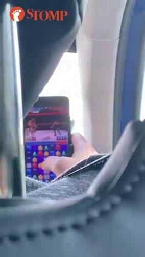 Main Candy Crush Ketika Memandu, Pemandu e-Hailing Disiasat Polis
