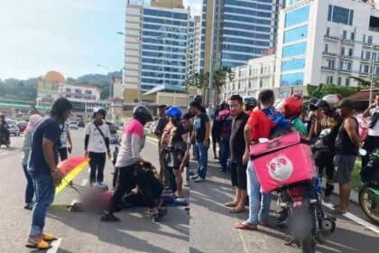 20 Jam Bertarung Nyawa, Penghantar Makanan Maut Dirempuh Kereta Di Kota Kinabalu