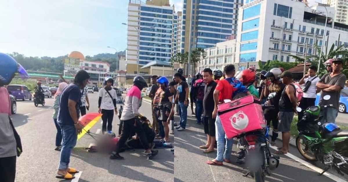 20 Jam Bertarung Nyawa, Penghantar Makanan Maut Dirempuh Kereta Di Kota Kinabalu