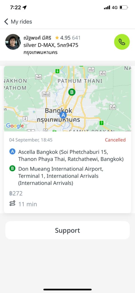 Pelancong Malaysia Berdepan Detik Cemas, Hampir Kena Culik Pemandu E-Hailing Di Thailand