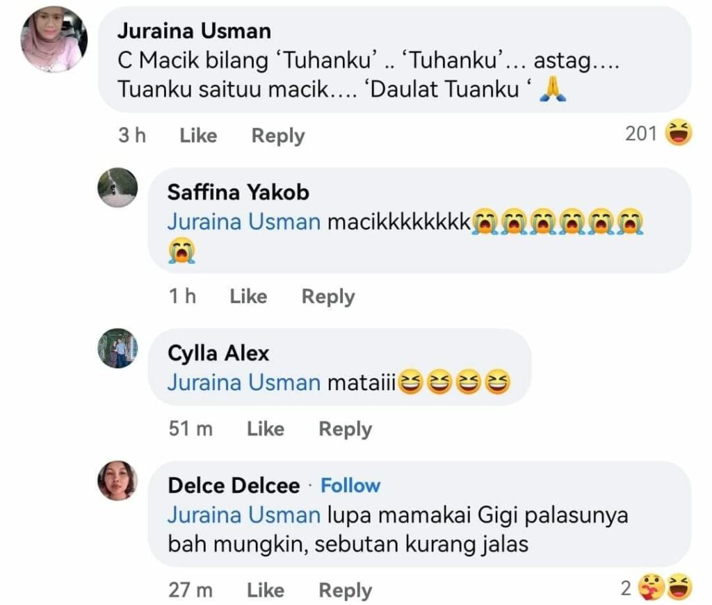 'Sabahan Ni Memang Kelakar', Ini Kompilasi Gelagat Penduduk Sabah Santuni Agong